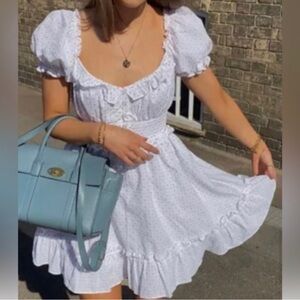 Majorelle Beckett Mini Dress in White size extra‎ small